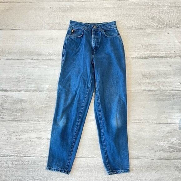 Vintage Chic Denim Jeans High Waist Loose Fit 90’s Sz 25 Mom Jeans - Picture 9 of 10